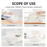 ELMAS Elegant Dustproof Wet Tissue Holder for Home & Car - Al Masam Stationery LLC